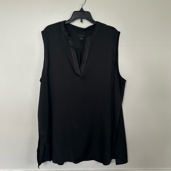 Ann Taylor Tops - Ann Taylor Black Sleeveless Blouse